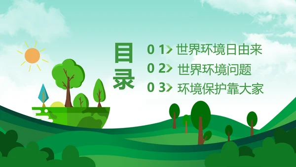 保护环境向污染宣战环保PPT课件