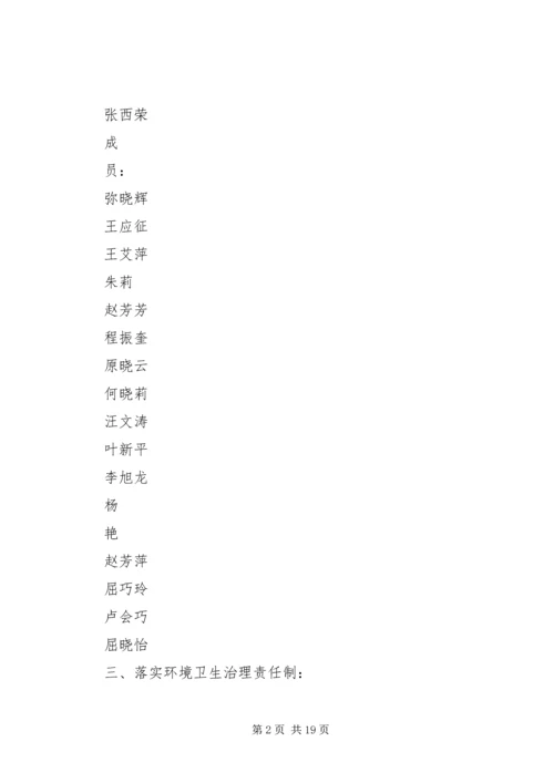 高阳中心卫生院环境卫生治理实施方案5篇.docx