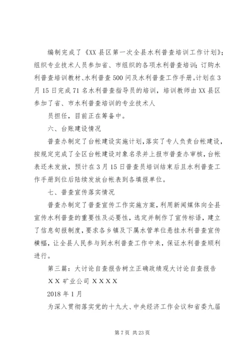 大普查自查报告.docx