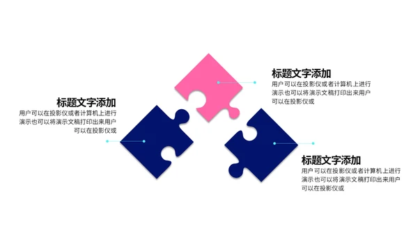 蓝色简约风职业规划教学汇报通用PPT模板