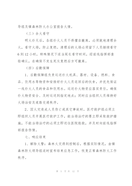 森林防火工作应急预案三篇.docx