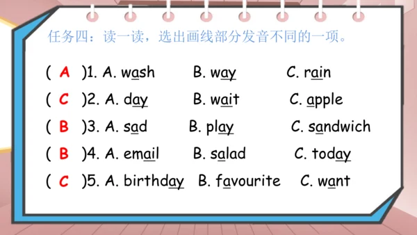 Unit 5 There is a big bed 复习课件（词组+句型+语音+语法+写作指导）
