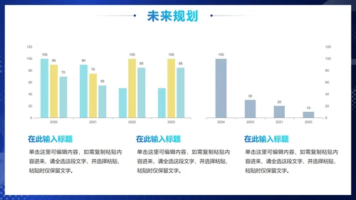 科技风商业计划产品发布PPT模板