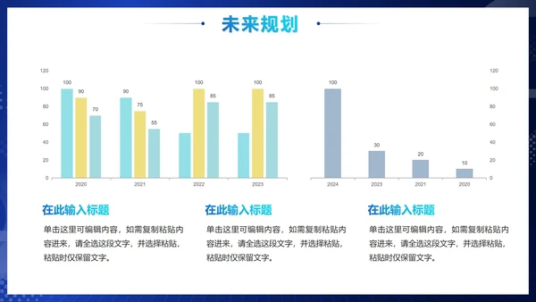 科技风商业计划产品发布PPT模板