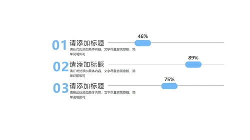 蓝色渐变水彩风流体总结汇报PPT模板