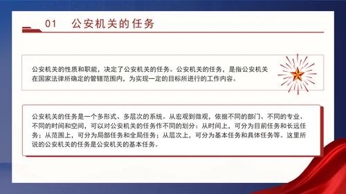 警察党课教育公安机关的任务和职权党课PPT课件