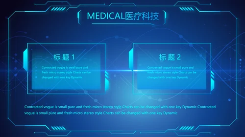 医疗科技信息化建设工作总结报告PPT
