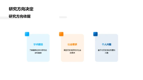 探索历史研究之旅