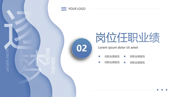 员工晋升聘竞聘报告PPT模板