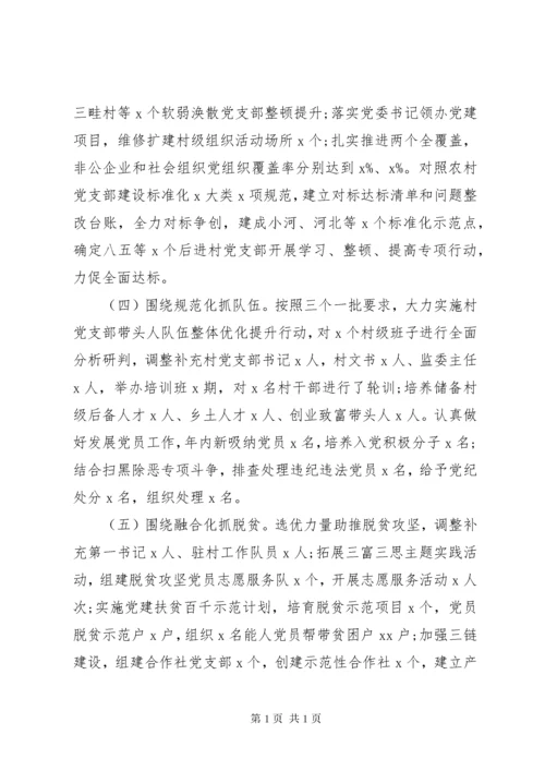 书记抓基层党建工作述职报告精选15篇（14）.docx