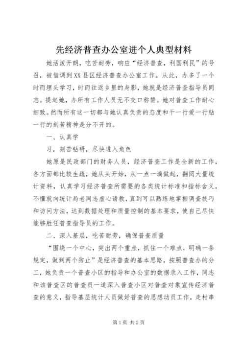 先经济普查办公室进个人典型材料 (3).docx