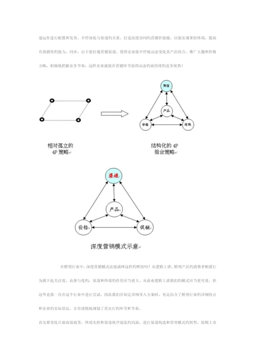 欧普照明战略转型和营销体系建设.docx