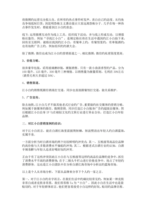江小白营销策划分析.docx