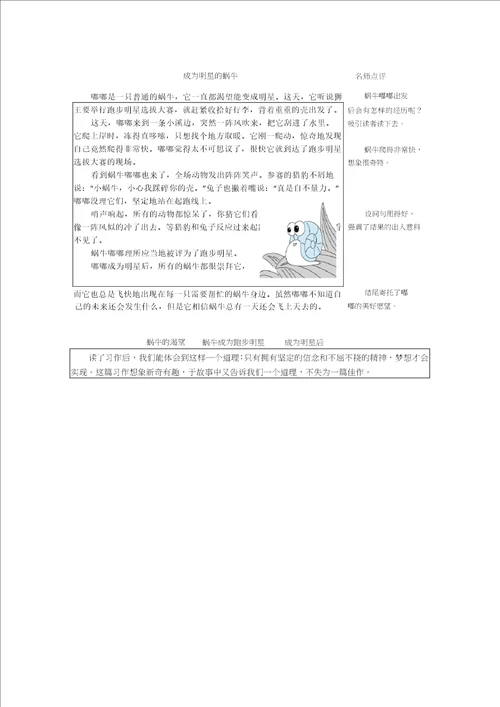 2020年春部编版三年级语文下册习作这样想象真有趣优秀例文