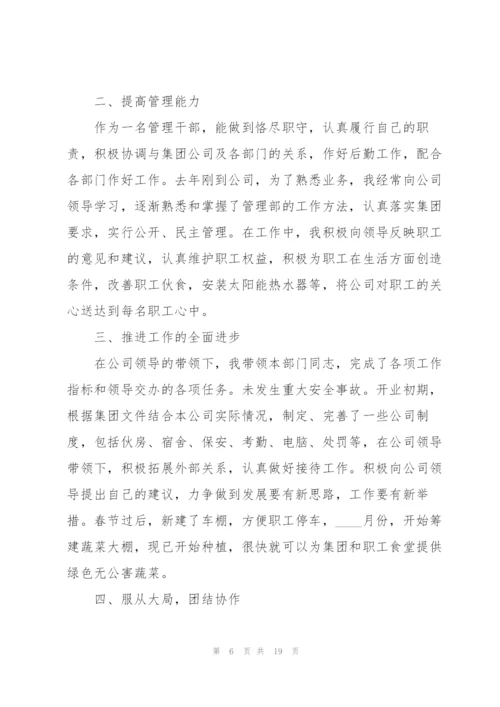 销售经理个人述职报告.docx