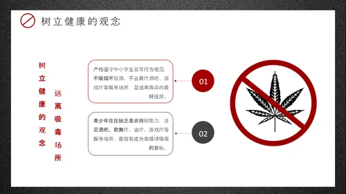 珍爱生命远离犯罪国际禁毒日PPT模板