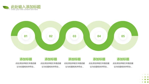 2021年绿色唯美低碳环保绿色出行PPT模板