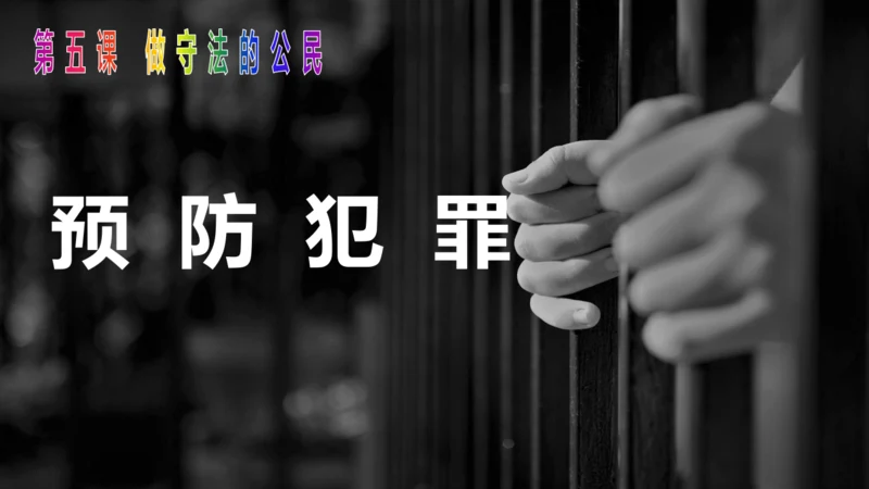 5.2预防犯罪 课件(共18张PPT)
