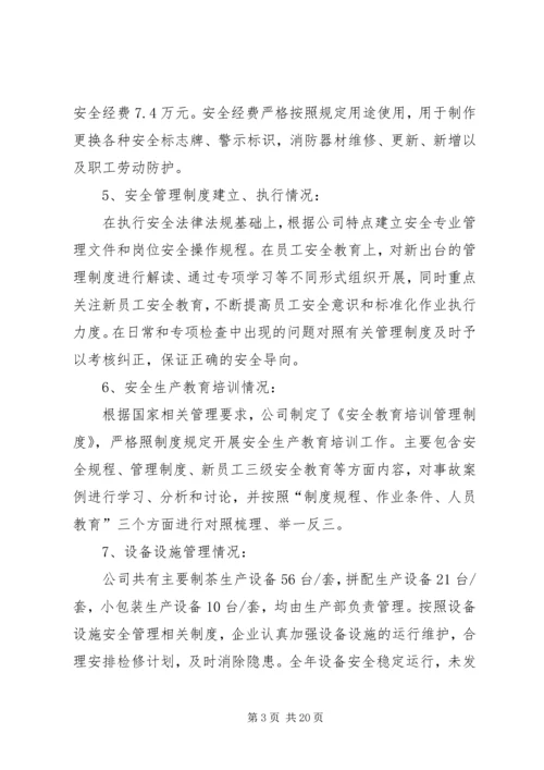 安全标准化自评报告 (2).docx