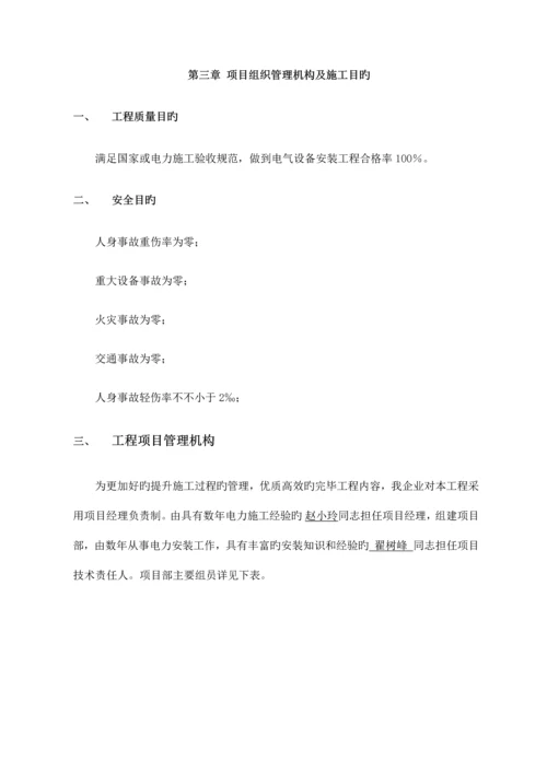 电缆排管工程施工组织设计.docx