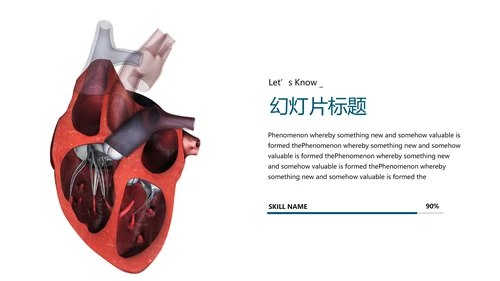 人体器官分布医学医疗ppt动态模板