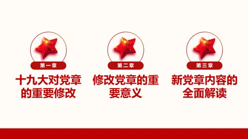 全方位解读学习党的章程十九大新党章PPT