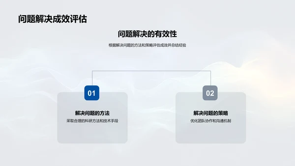 年度生物研究总结报告PPT模板