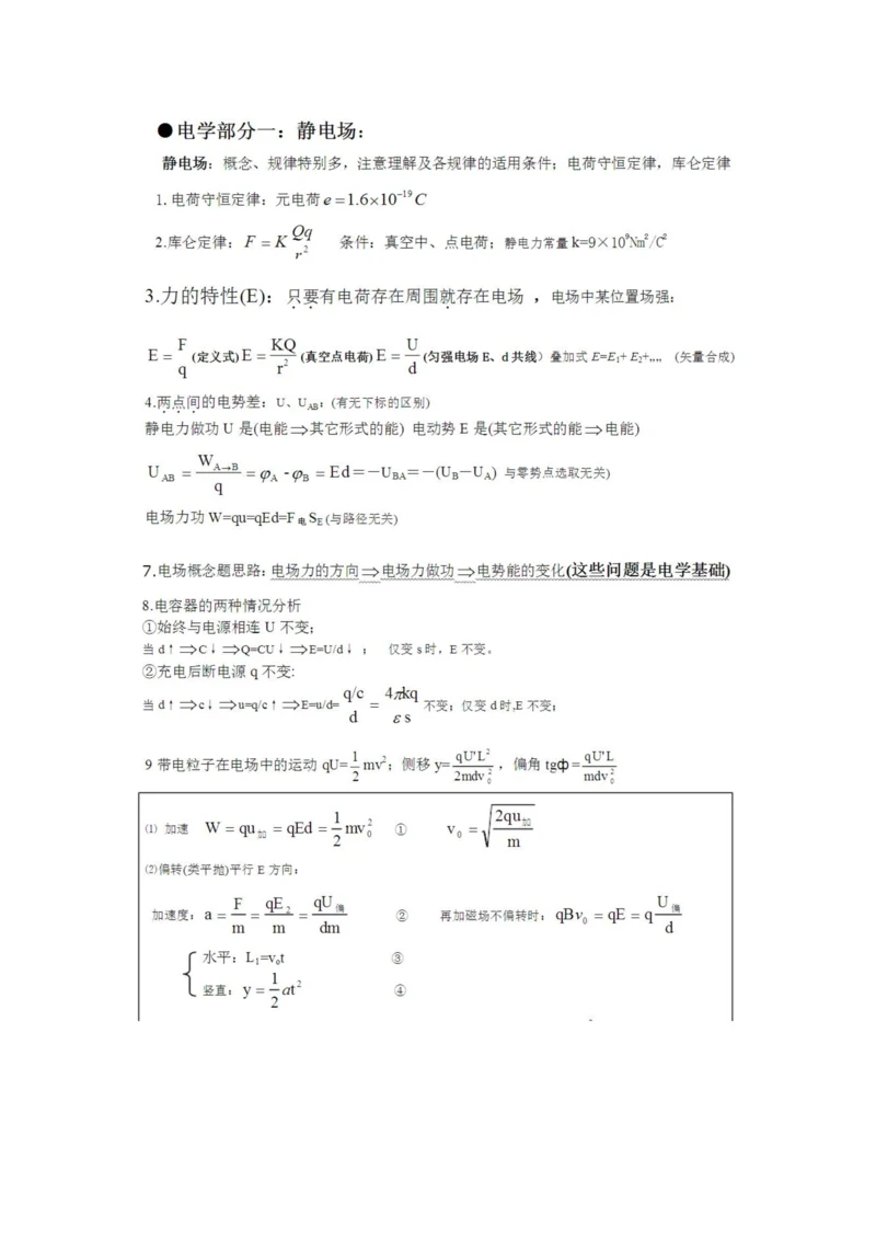 高二物理期末复习知识点总结.docx