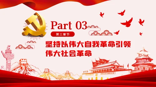 《谈治国理政》第三卷推进党的伟大自我革命