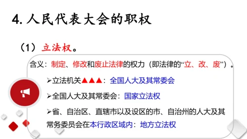 第三单元  人民当家作主  期末复习课件(共93张PPT)