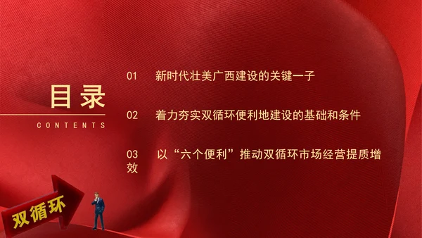 持续扩大对内对外开放打造国内国际双循环市场经营便利地专题党课PPT