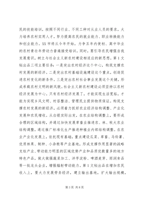 扎实有效地规划和启动社会主义新农村建设_1.docx