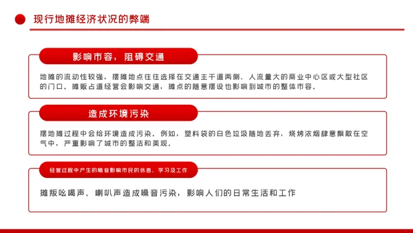 解读地摊经济发展情况与发展对策PPT模板
