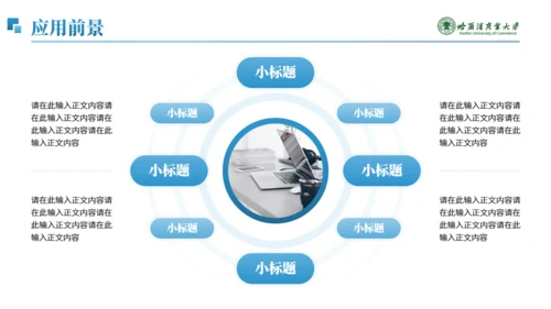 哈尔滨商业大学毕业论文答辩通用PPT模板
