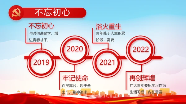 党建党支部工作总结汇报计划PPT党课