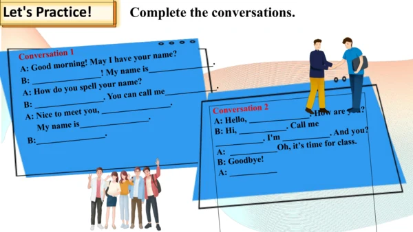 Starter Unit 1 Section B 1a-1d语言运用教学课件（新人教七上Unit1 