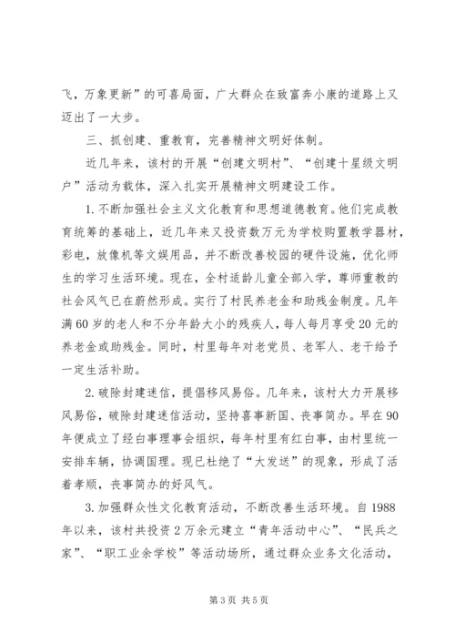 村先进党组织材料 (3).docx