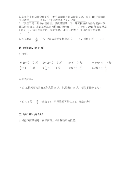 贵州省【小升初】2023年小升初数学试卷（b卷）.docx
