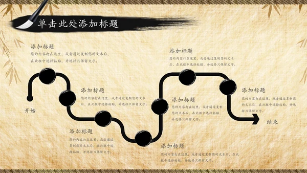 国学文化经典论语中国风道德讲堂PPT模板