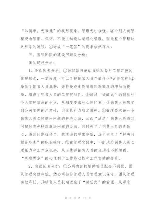 营销总监个人工作总结5篇.docx