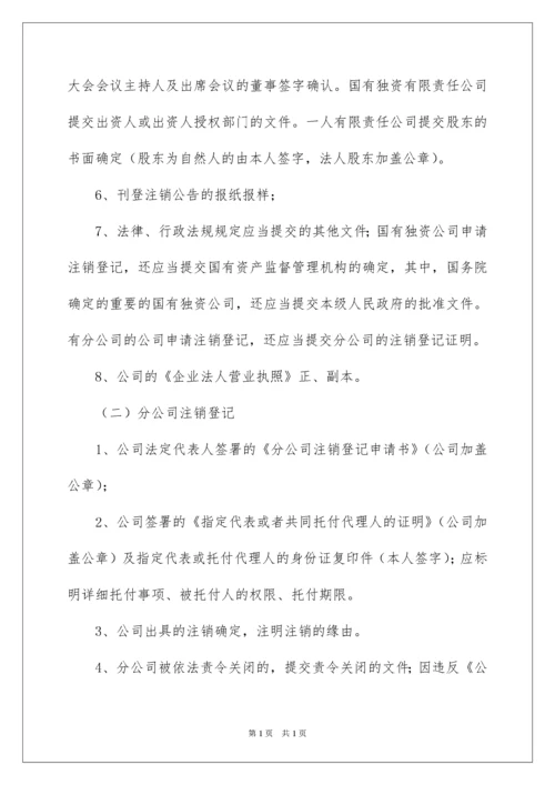 2022公司注销登记申请书.docx