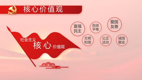 党建党支部年终工作总结汇报PPT党课