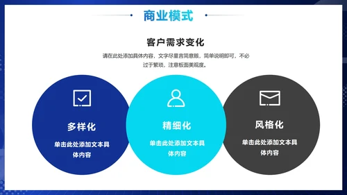 科技风商业计划产品发布PPT模板
