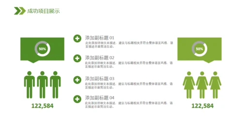 有机绿色蔬菜工作汇报通用PPT模板