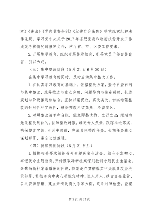 冯新柱案以案促改发言材料范文.docx