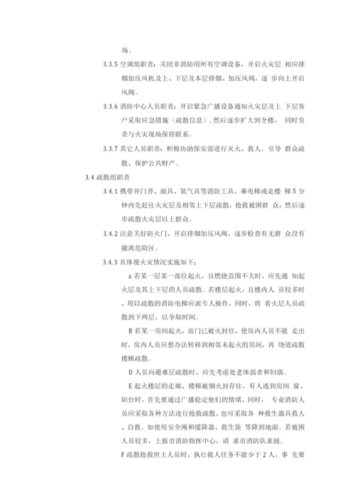 扑火救灾的组织指挥及各自职责.docx