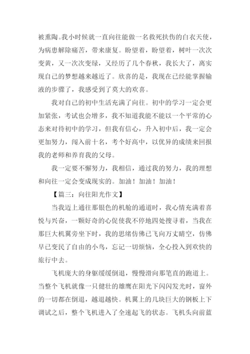 以向往为题的作文.docx