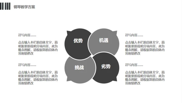 钢琴行业艺术培训机构通用PPT模板