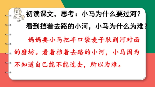 14、小马过河（第一课时)  课件