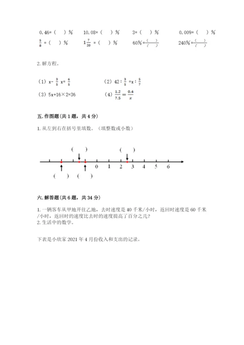 小升初数学期末测试卷及答案【各地真题】.docx